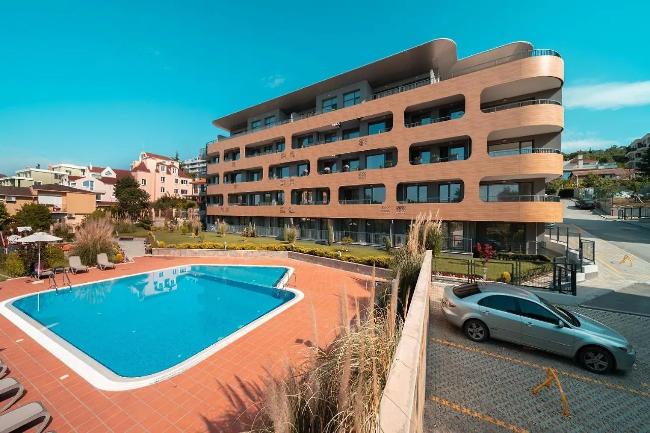 Onda Apartment - Coral Residence Complex With Parking & Pool 바르나